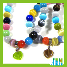 fancy gemstone beads glass opal beads bracelets